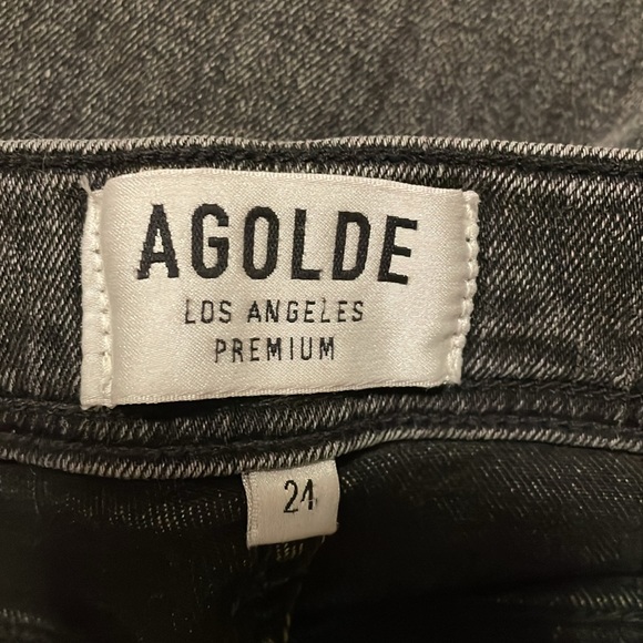 Agolde Roxanne Super High-Rise Skinny Jeans - Picture 5 of 7